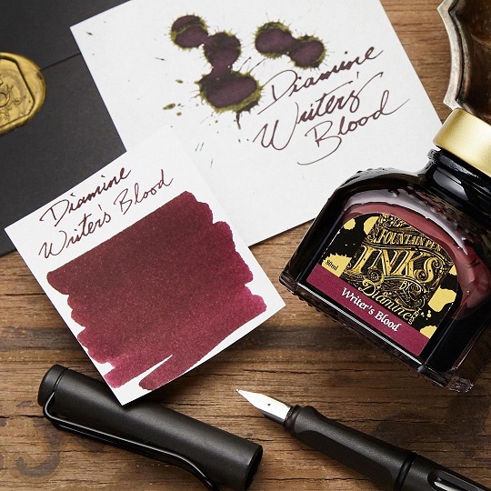 WRITER’S BLOOD for Fountain Pen & Feather Quill&nbsp;Aficionados