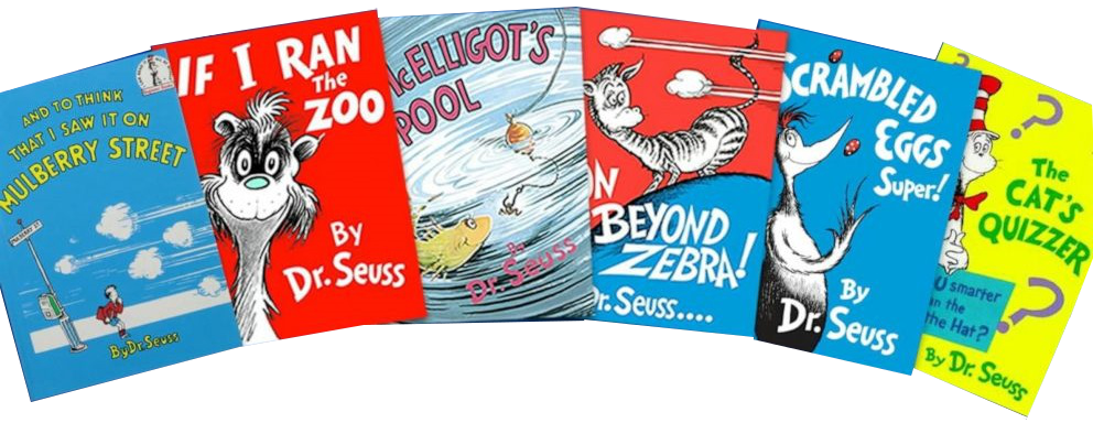 Six Dr. Seuss Books&nbsp;Discontinued