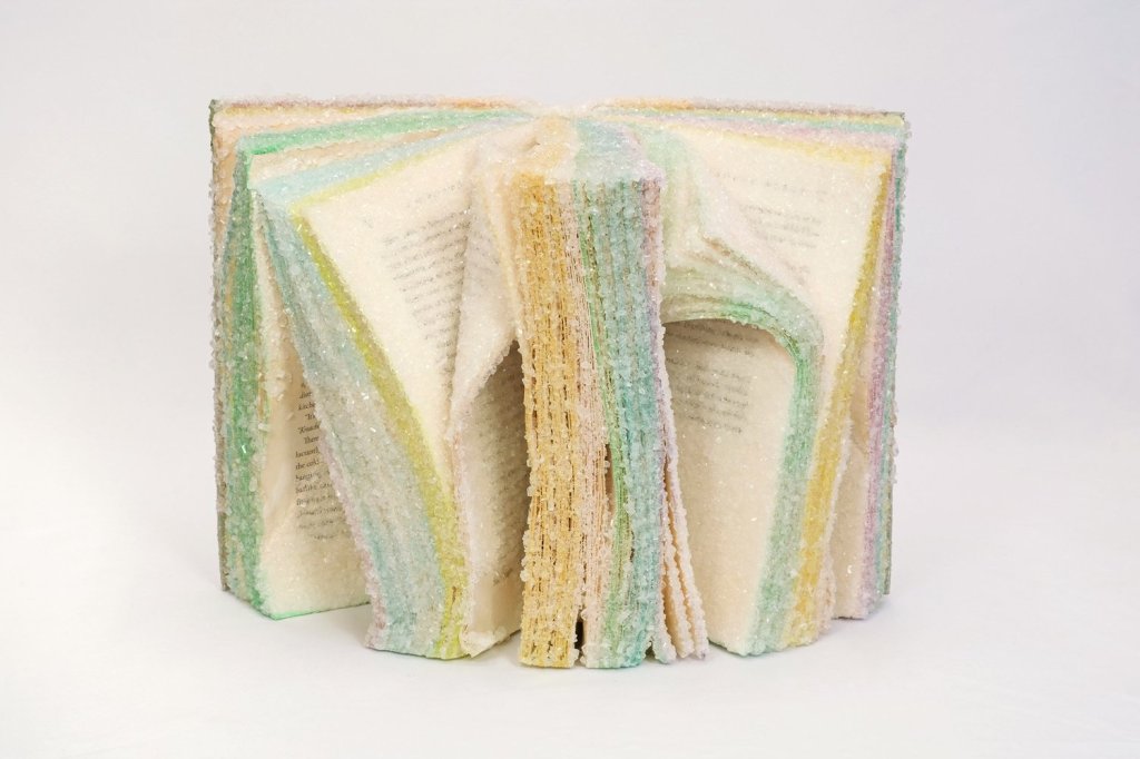 💎 Sparkling Sculptures: The CRYSTALLIZED BOOKS Project by Alexis Arnold&nbsp;💎✨