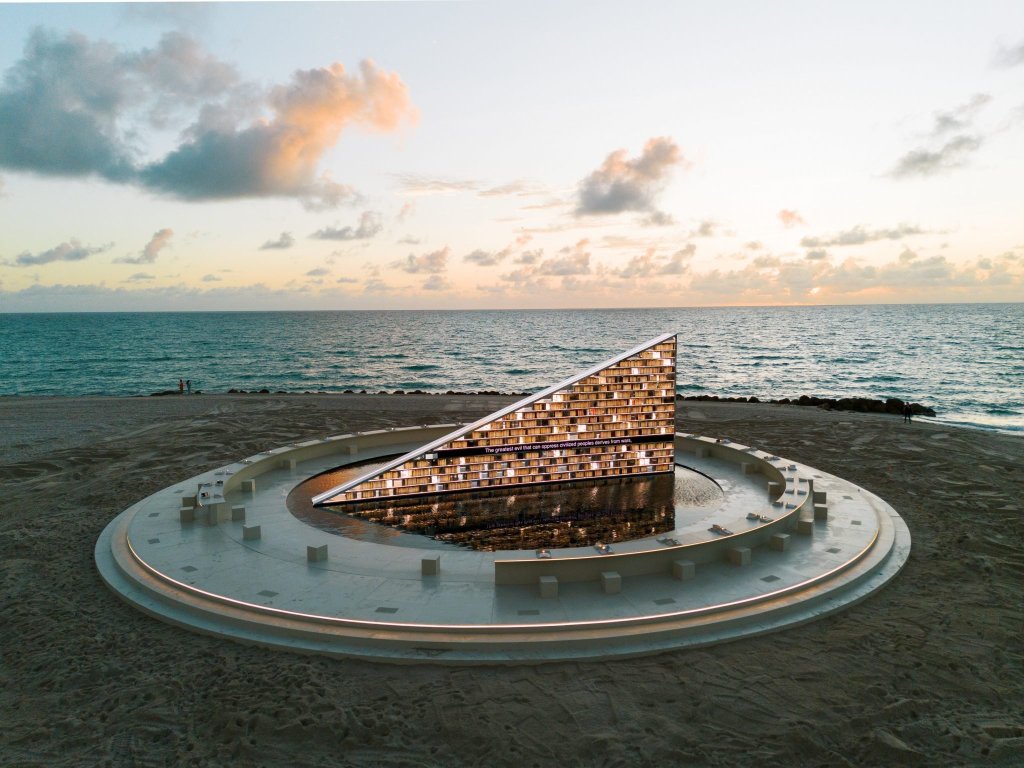 “Library of Us” by Artist Es Devlin for Miami Art Week&nbsp;2025