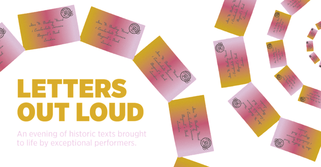 Event: Letters Out Loud ✉️✉️✉️✉️📢&nbsp;2026